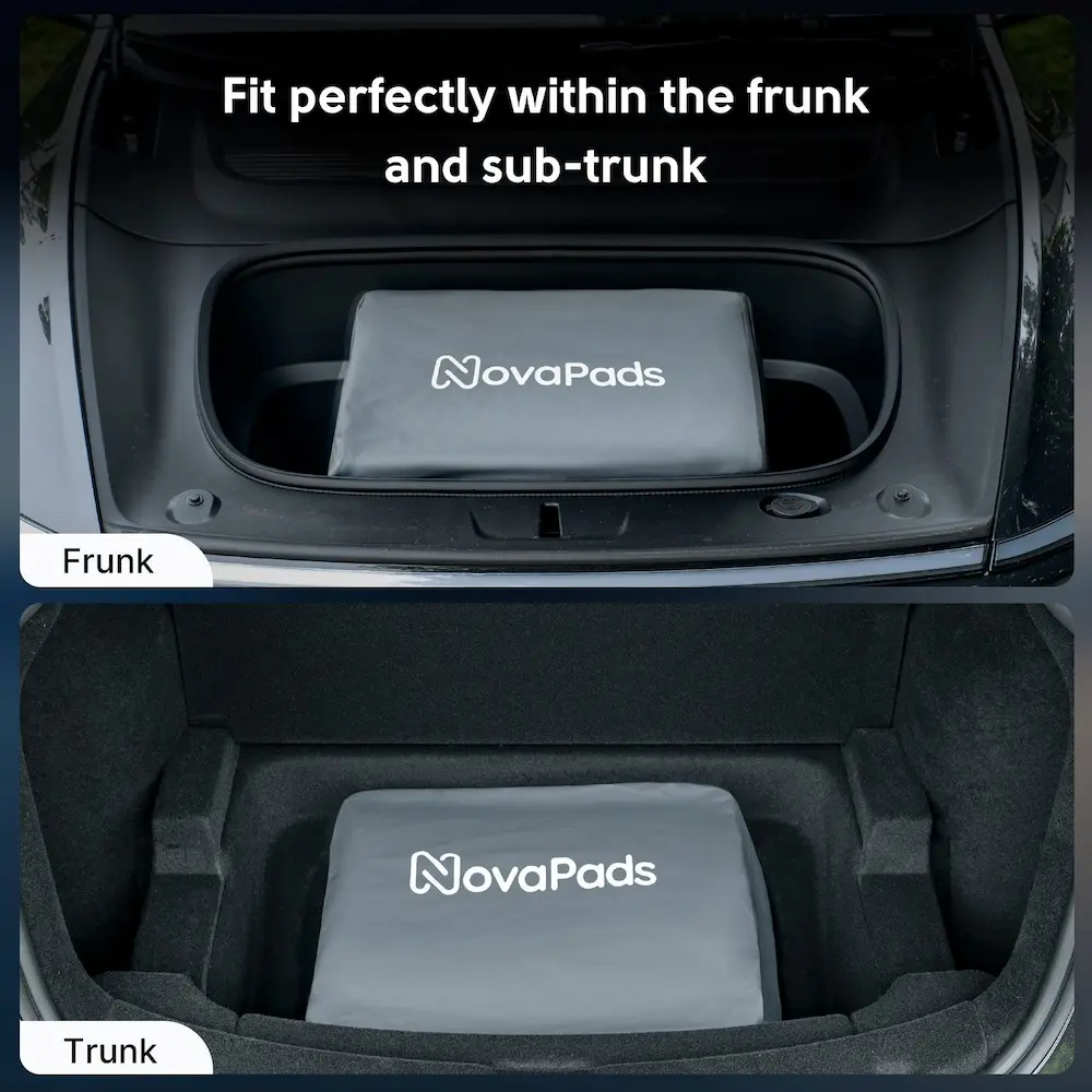 Tesla Model Y Juniper Air-Foam Camping-Matratze Pro mit Bettlaken – Bild 3